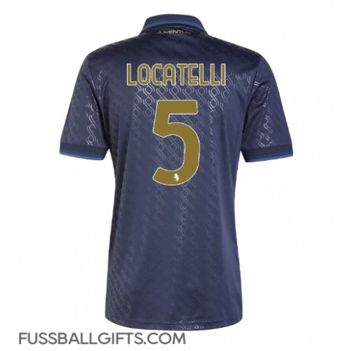 Juventus Manuel Locatelli #5 Fußballbekleidung 3rd trikot 2024-25 Kurzarm